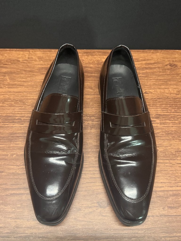 Men's Classic Penny Loafers In Dark Brown